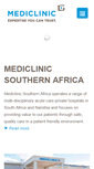 Mobile Screenshot of mediclinic.co.za